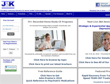 Tablet Screenshot of jkseminars.com